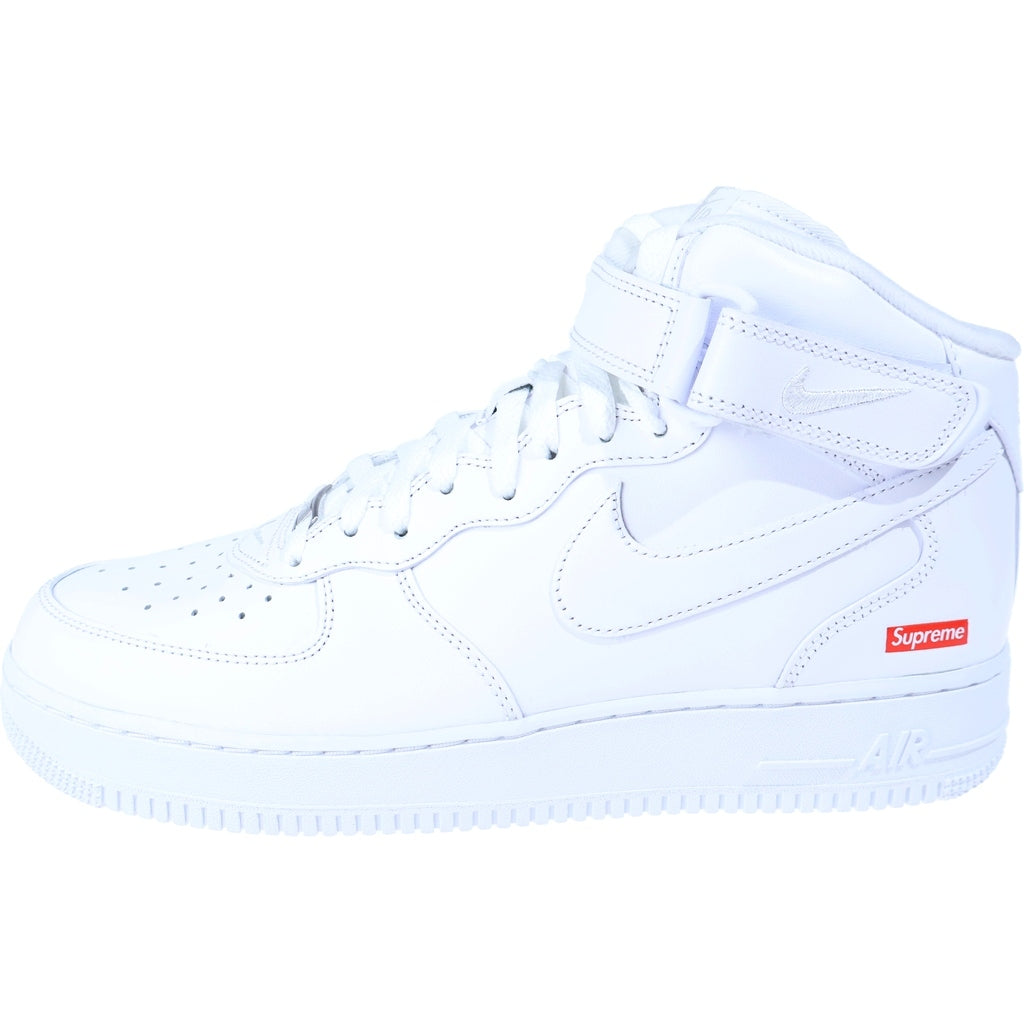 NIKE(ナイキ) ×SUPREME AIR FORCE 1 MID SP FZ8784-100 シュプリーム エアフォース1 ミッドカットスニーカー US11/29.0cm ホワイト