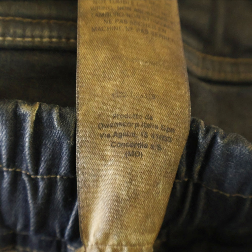 Rick Owens DRKSHDW(リックオウエンス ダークシャドウ) 23AW Pusher Pants サイドスナップボタン プッシャーパンツ ブラック DS02C5336-SDM