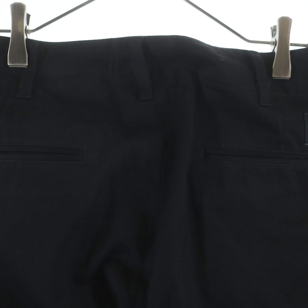 NEIGHBORHOOD(ネイバーフッド) 24SS CLASSIC CHINO PANTS クラシックチノ ノータックジップフライパンツ ブラック 241YTNH-PTM01