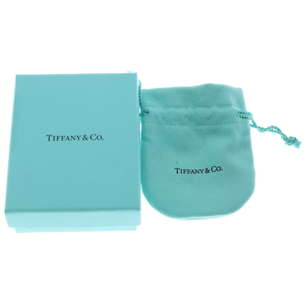 TIFFANY & Co.(ティファニー) エルサペレッティ ダブルオープンハート ネックレス Ag925/K18PG シルバー/ピンクゴールド レディース