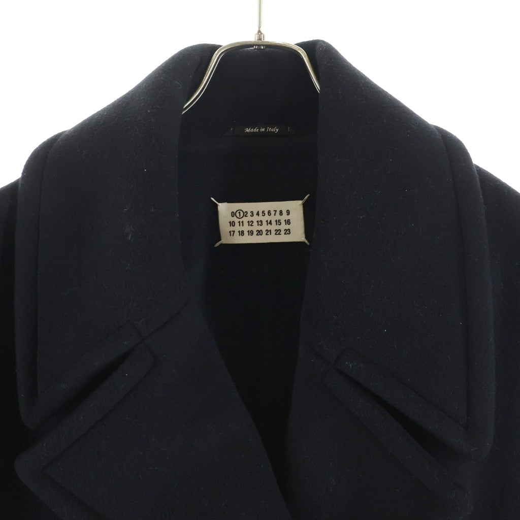 Maison Martin Margiela(メゾンマルタンマルジェラ) 19AW Oversize Wool Poncho Coat オーバーサイズ ウール ポンチョ コート ブラック S51AA0211 S52146