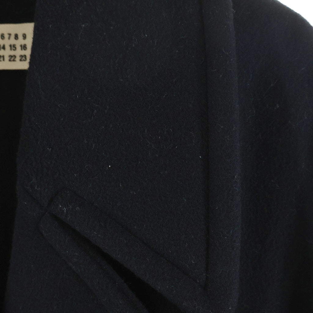 Maison Martin Margiela(メゾンマルタンマルジェラ) 19AW Oversize Wool Poncho Coat オーバーサイズ ウール ポンチョ コート ブラック S51AA0211 S52146