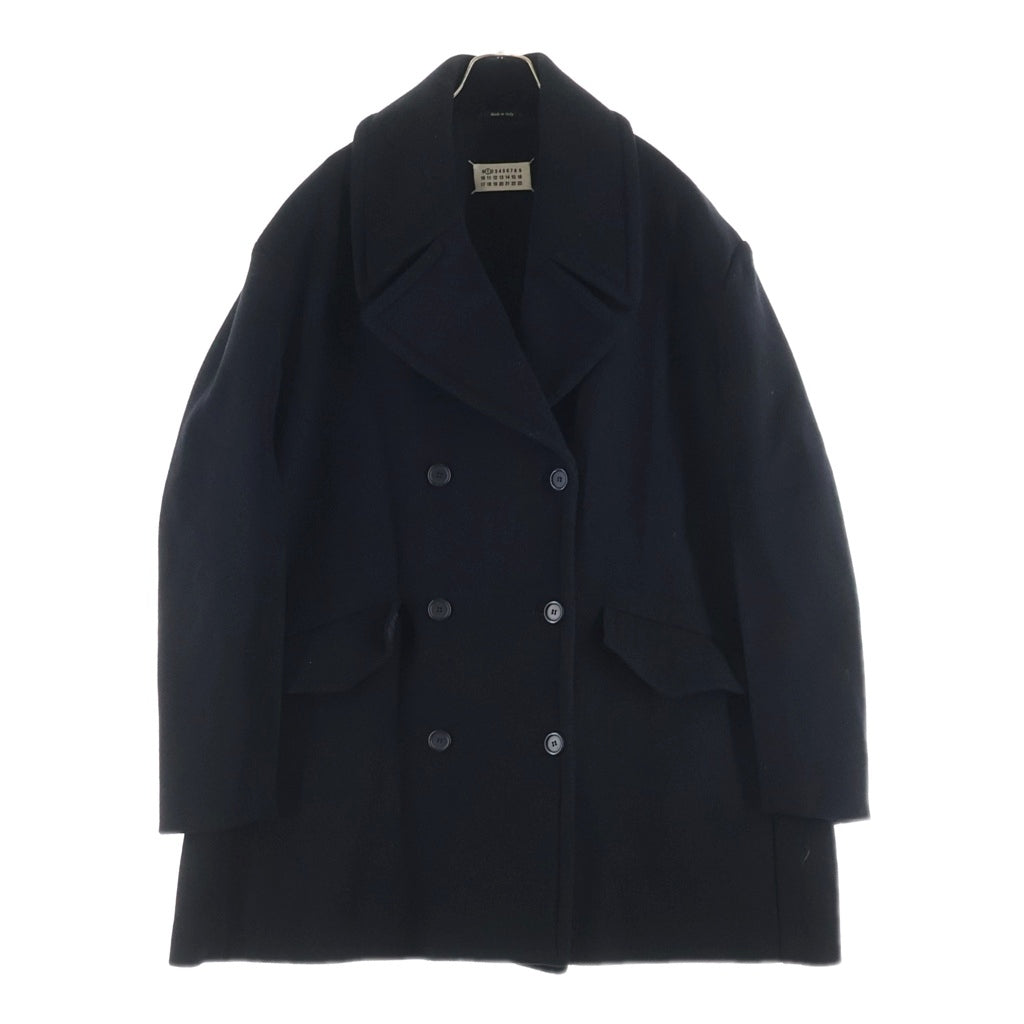 Maison Martin Margiela(メゾンマルタンマルジェラ) 19AW Oversize Wool Poncho Coat オーバーサイズ ウール ポンチョ コート ブラック S51AA0211 S52146