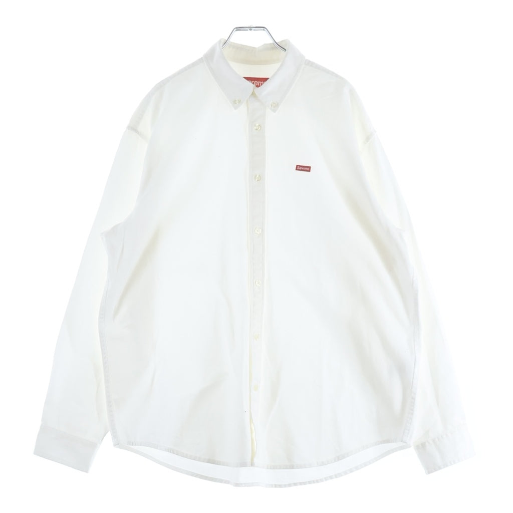 SUPREME(シュプリーム) 26SS Small Box Shirt スモールボックスロゴ 長袖シャツ ホワイト