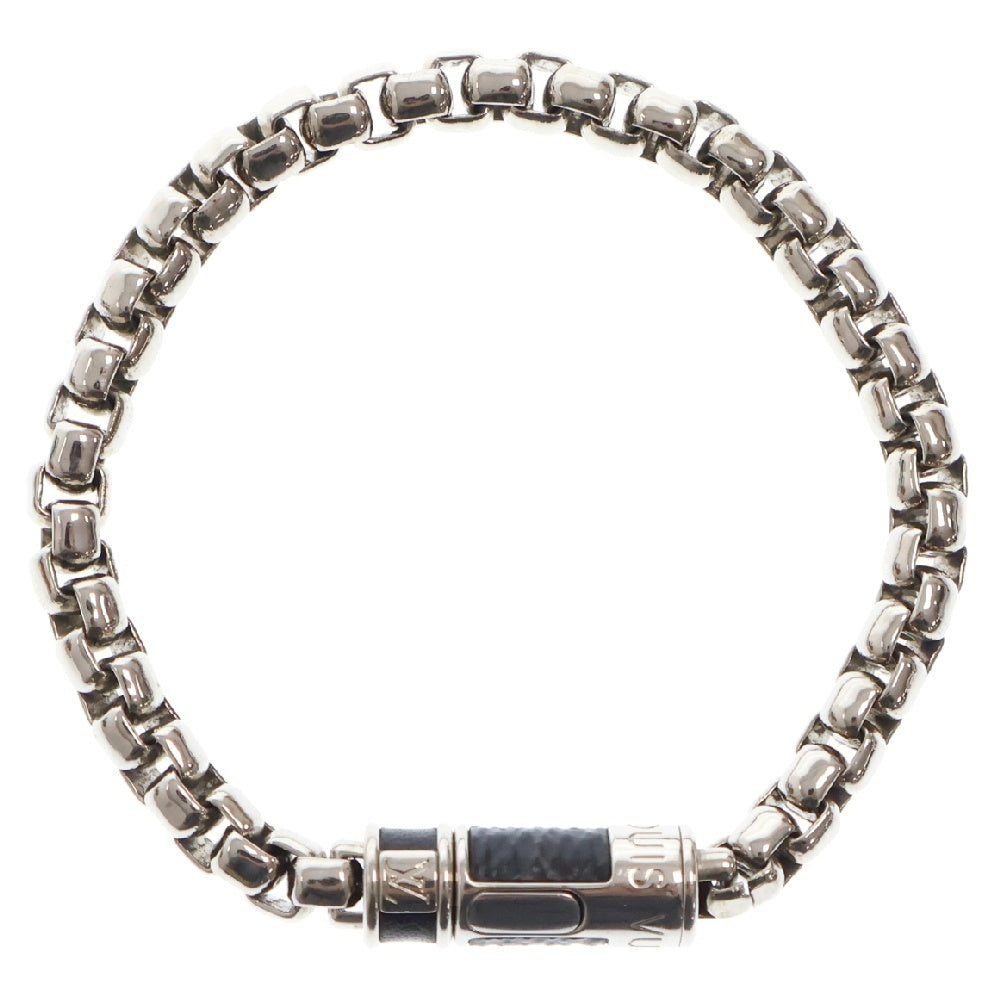 LOUIS VUITTON(ルイヴィトン) モノグラム・エクリプス シルバー チェーン ブレスレット M62592