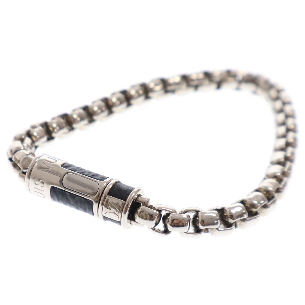 LOUIS VUITTON(ルイヴィトン) モノグラム・エクリプス シルバー チェーン ブレスレット M62592