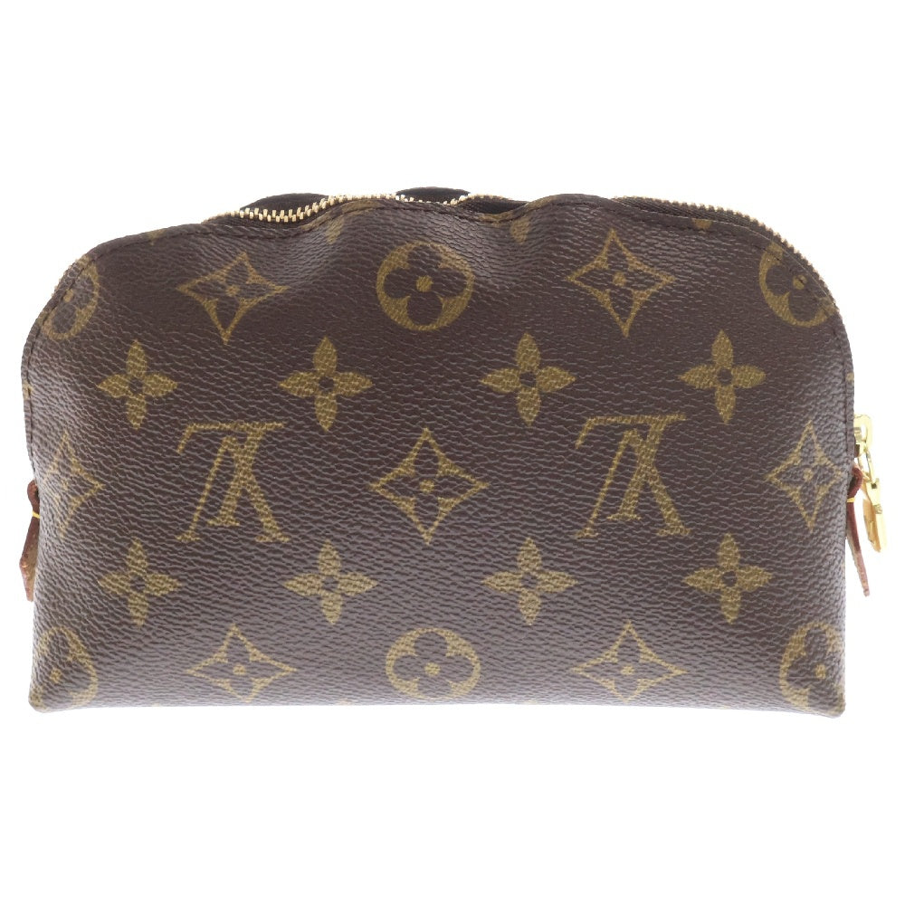 LOUIS VUITTON(ルイヴィトン) モノグラム ポシェットコスメティック ブラウン PVCレザー ポーチ 小物入れ M47515