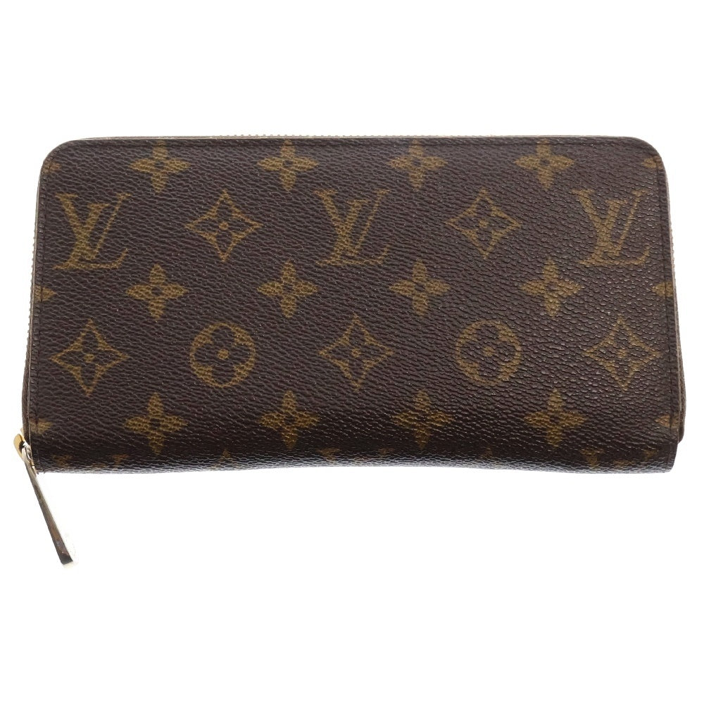 LOUIS VUITTON(ルイヴィトン) モノグラム ジッピーウォレット ラウンドファスナー レザー ロングウォレット 長財布 ブラウン M42616