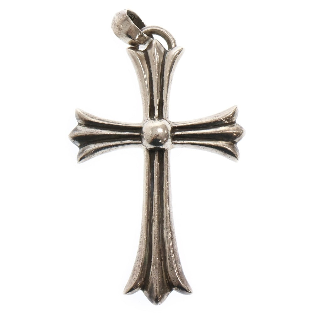 CHROME HEARTS(クロムハーツ) CH CROSS LRG W/BALE ラージクロス ウィズ ベイル ペンダント ネックレストップ シルバー