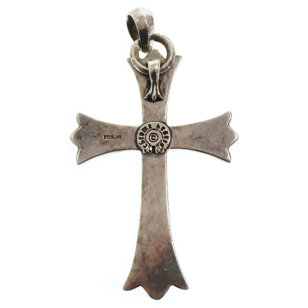 CHROME HEARTS(クロムハーツ) CH CROSS LRG W/BALE ラージクロス ウィズ ベイル ペンダント ネックレストップ シルバー