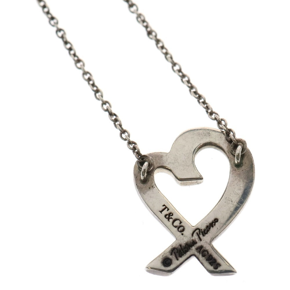 TIFFANY&Co(ティファニー) ラビングハート ネックレス Ag925 SV シルバー パロマピカソ ペンダント