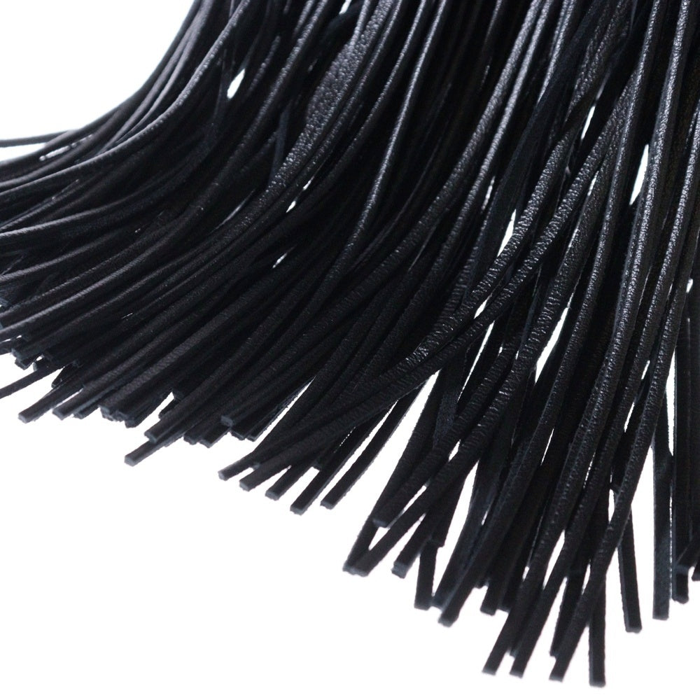 J&M DAVIDSON(ジェイアンドエムデヴィッドソン) FRINGE CARNIVAL PEEKY フリンジ カーニバル ピーキー 2WAY スタッズ レザー ハンド ショルダー バッグ ブラック