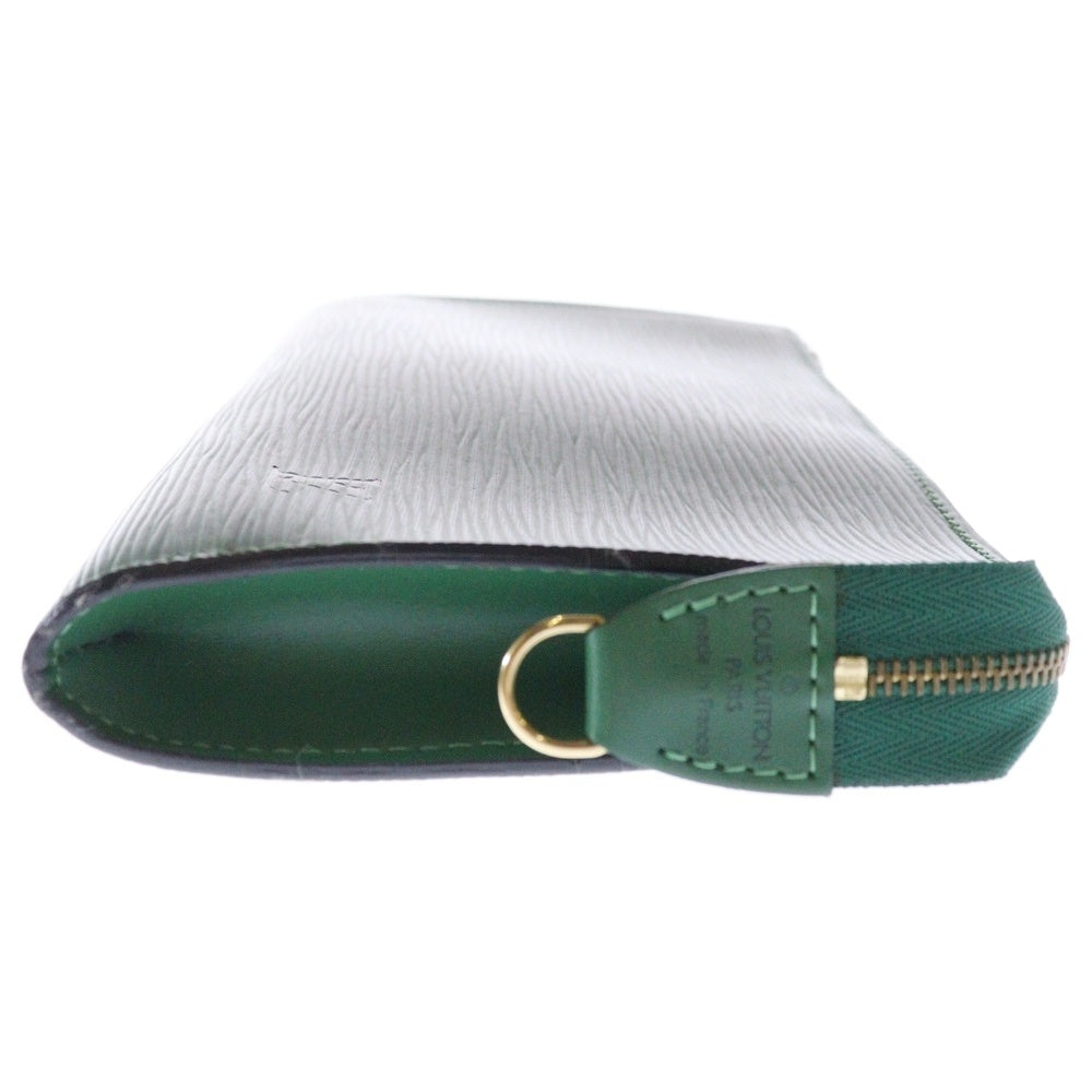 LOUIS VUITTON(ルイヴィトン) エピ ポシェットアクセソワール グリーン セカンドバッグ クラッチバッグ レザー M52944