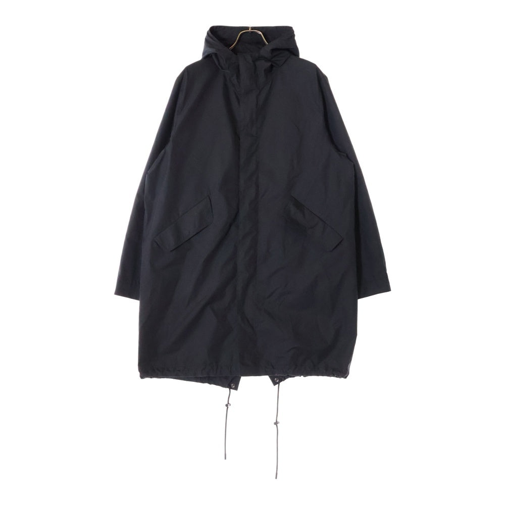 DIOR(ディオール) ショーンステューシー バックロゴプリント モッズコート ブラック コットン 033C313A4810 44 メンズ