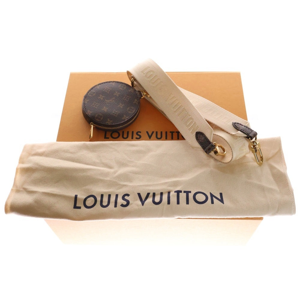 LOUIS VUITTON(ルイヴィトン) モノグラム ジャイアントリバース オンザゴーEW 2wayショルダーバッグ ハンドバッグ ブラウン PVCレザー RFID M46653