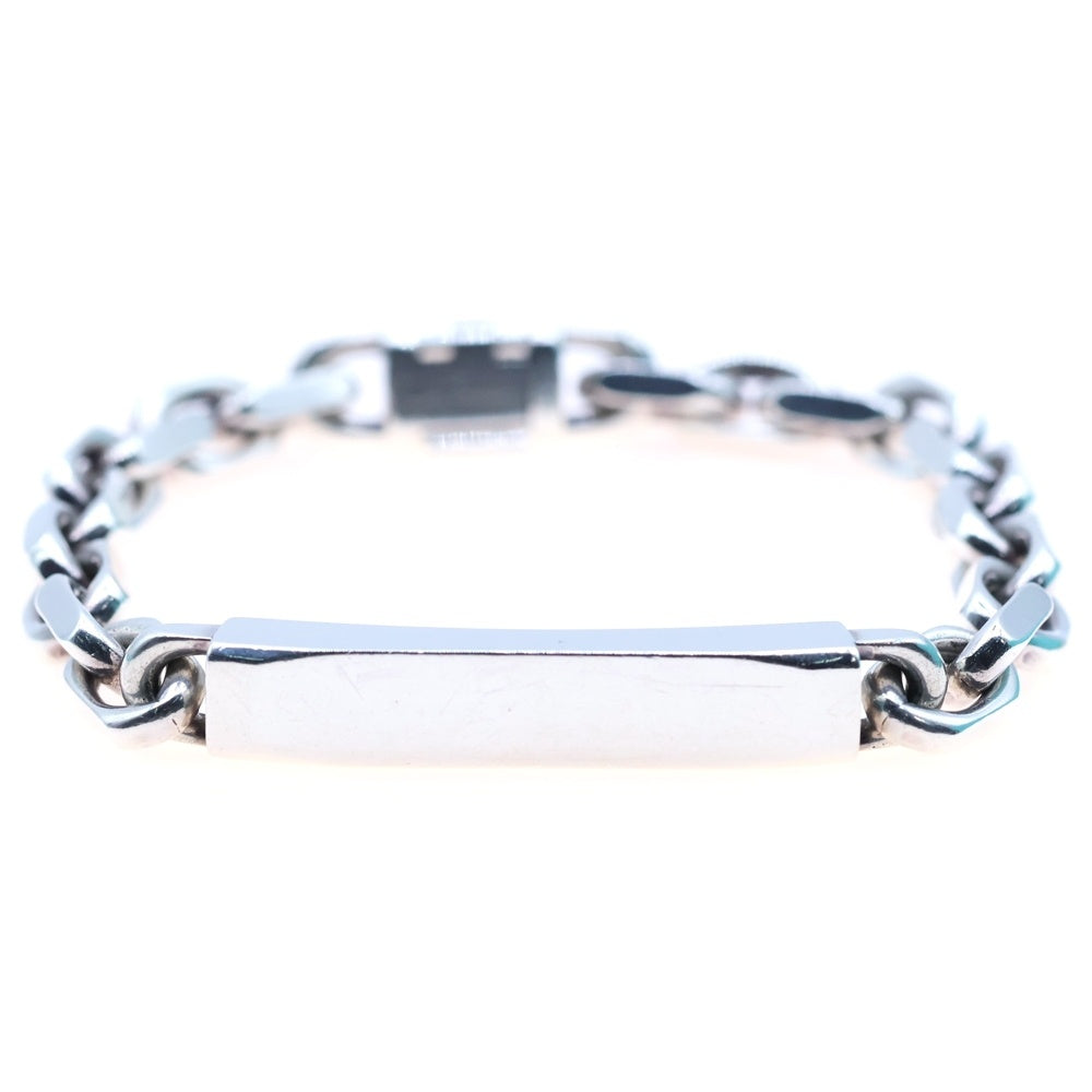 TIFFANY&Co(ティファニー) メイカーズ IDチェーン 1837 ブレスレット Ag925 シルバー アクセサリー