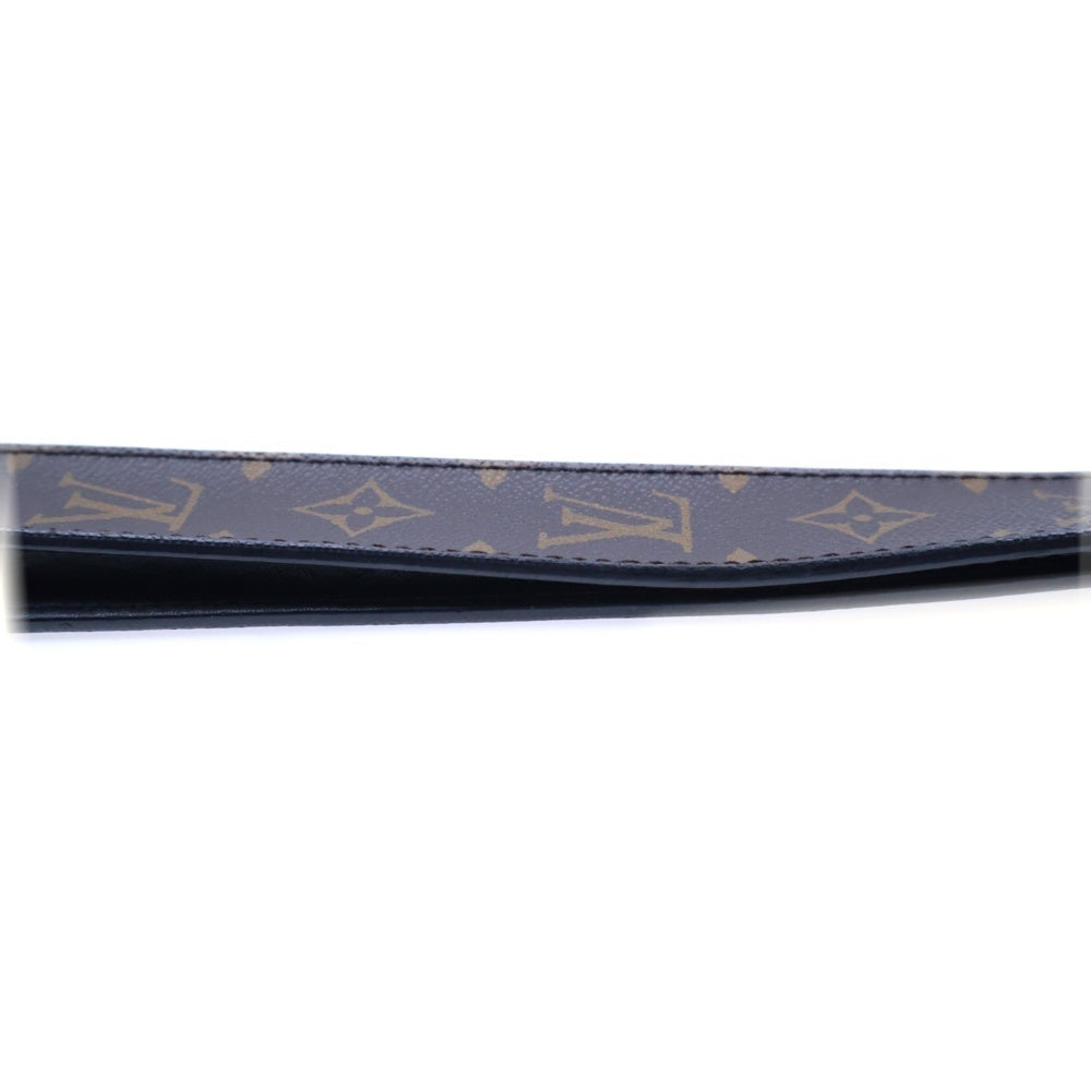 LOUIS VUITTON(ルイヴィトン) モノグラム ショルダーベルト ブラウン PVCレザー J02288