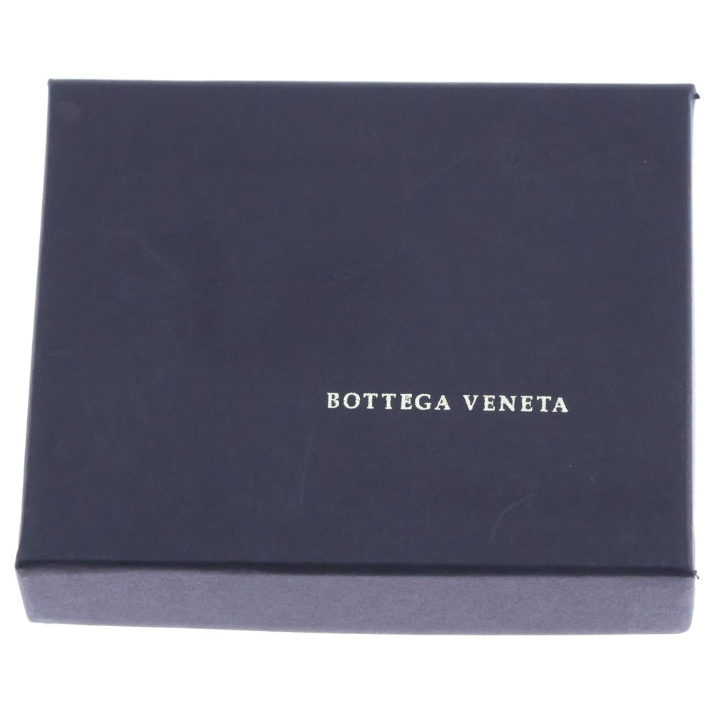 BOTTEGA VENETA(ボッテガヴェネタ) ピラミッド スタッズ レザー チェーン ブレスレット ブラック/シルバー