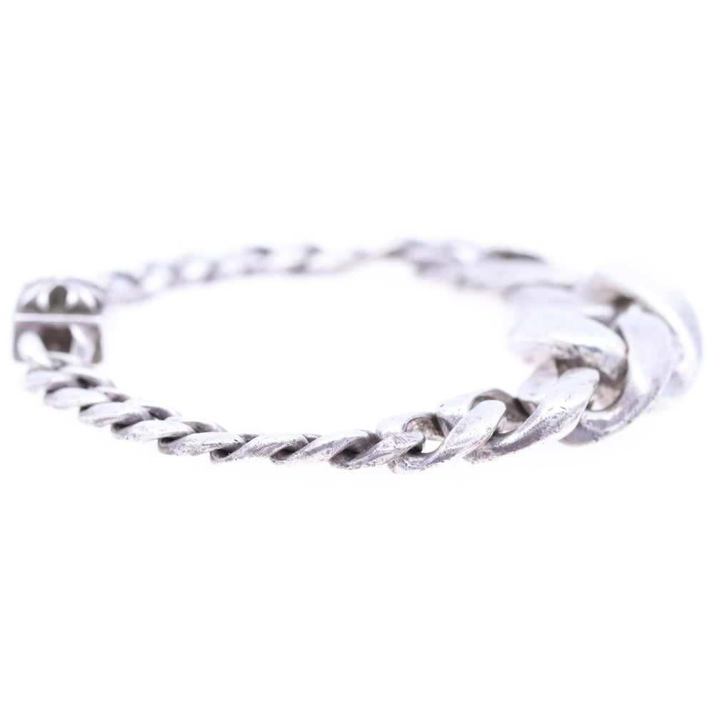 CHROME HEARTS(クロムハーツ) TAPERED CLSC LNK テーパードクラシックリンク シルバーブレスレット シルバー