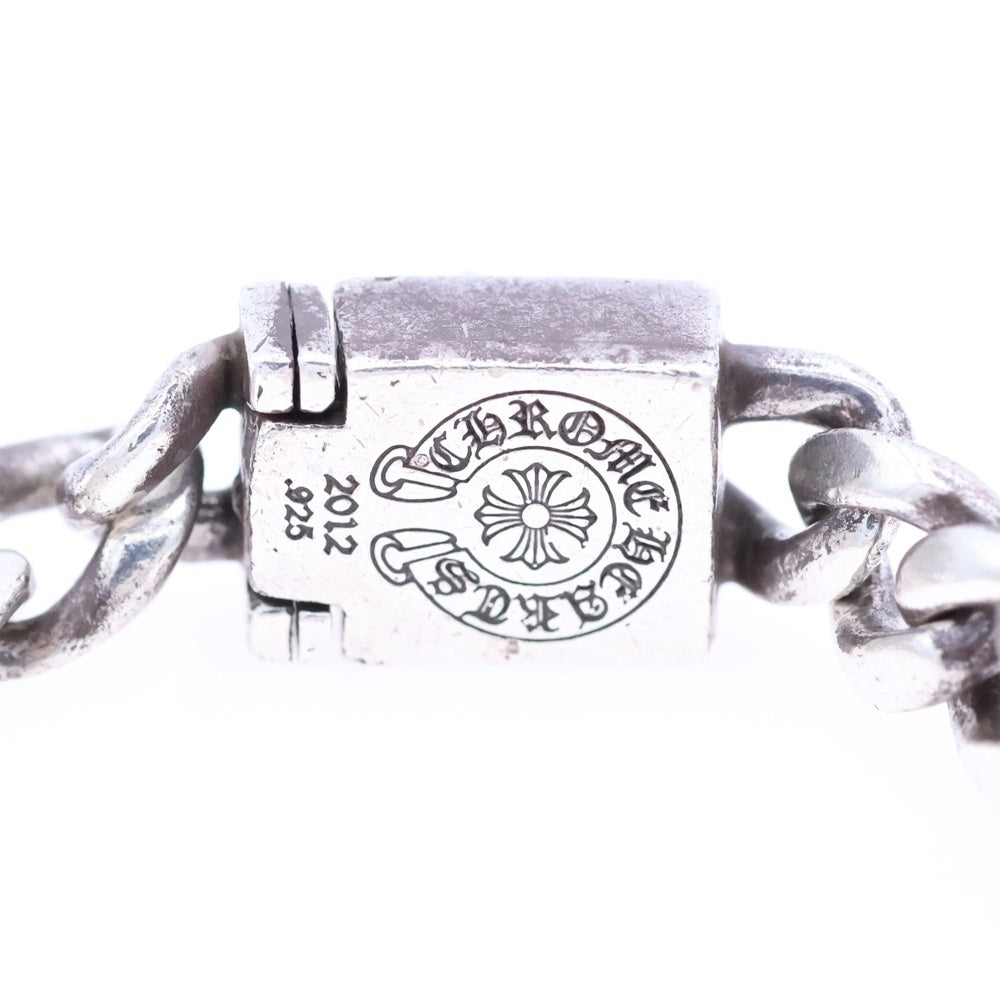 CHROME HEARTS(クロムハーツ) TAPERED CLSC LNK テーパードクラシックリンク シルバーブレスレット シルバー