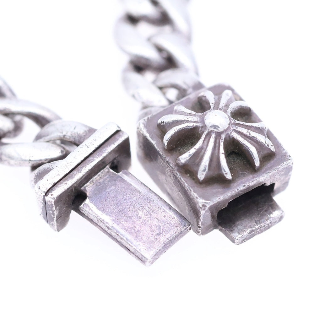 CHROME HEARTS(クロムハーツ) TAPERED CLSC LNK テーパードクラシックリンク シルバーブレスレット シルバー