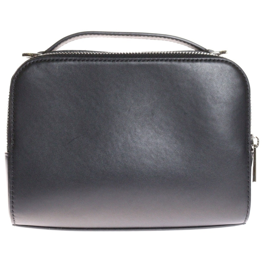 LOEWE(ロエベ) カメラバッグ ミニ 2WAYバッグ ハンドバッグ ショルダーバッグ ブラック シルバー金具 レザー