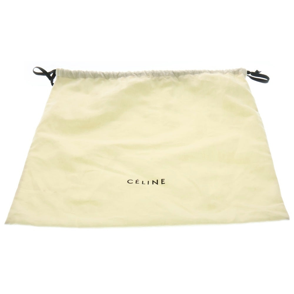 CELINE(セリーヌ) ラゲージ ミニショッパー ハンドバッグ グレー レザー