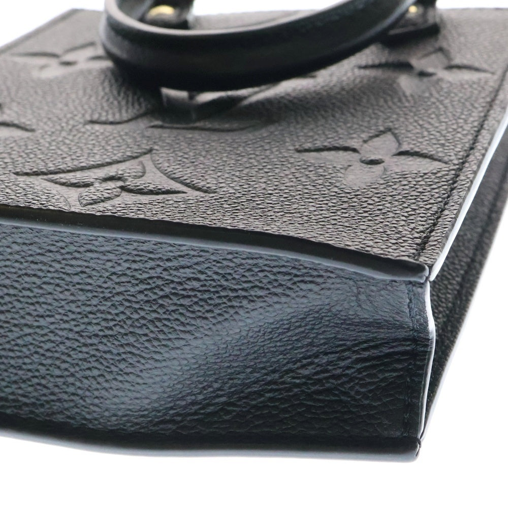 LOUIS VUITTON(ルイヴィトン) モノグラム アンプラント プティットサックプラ ショルダーバッグ ブラック レザー RFID M81417