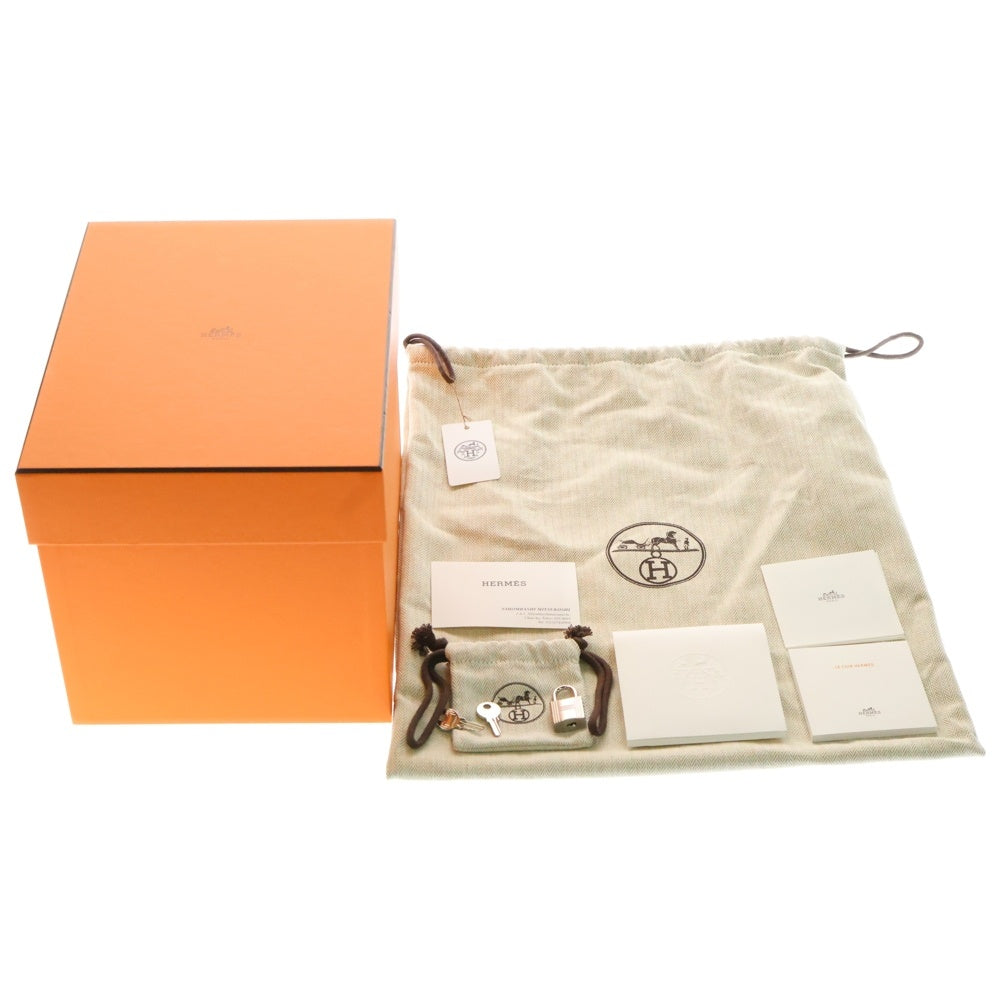 HERMES(エルメス) ピコタンロックPM カザック2 トリヨンクレマンス ベージュマルファ×ニューホワイト×マカサー シルバー金具 W刻印