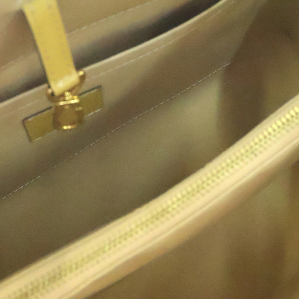 LOUIS VUITTON(ルイヴィトン) モノグラム・ヴェルニ モンテーニュMM イエロー エナメル 2wayハンドバッグ ショルダーバッグ M50169