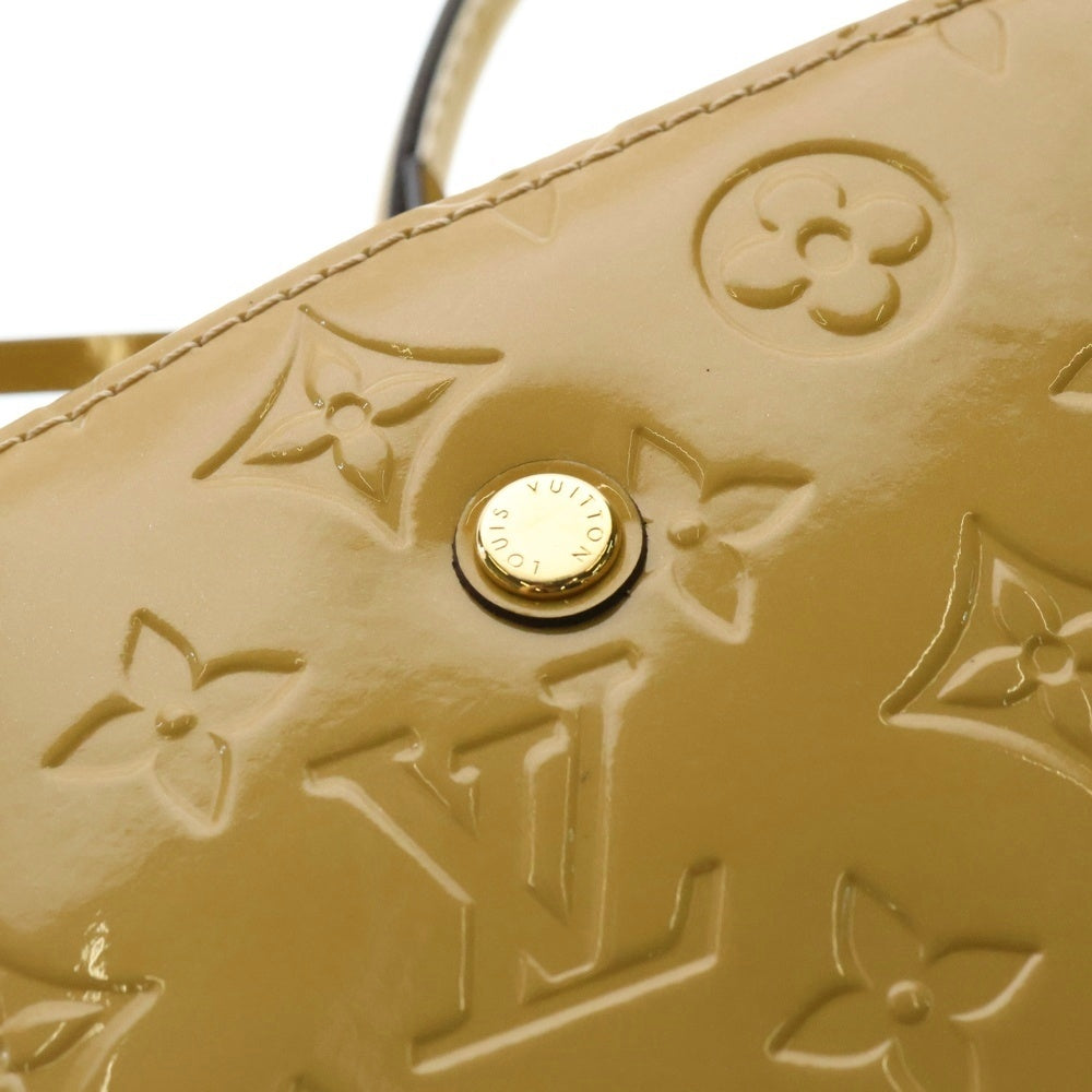 LOUIS VUITTON(ルイヴィトン) モノグラム・ヴェルニ モンテーニュMM イエロー エナメル 2wayハンドバッグ ショルダーバッグ M50169