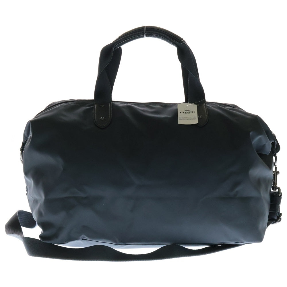 COACH(コーチ) ウィークエンダー 2WAY ナイロン ボストンバッグ ショルダーバッグ ネイビー F22347
