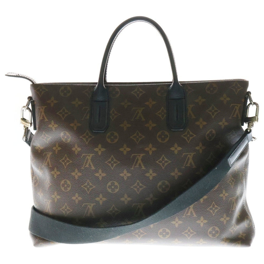 LOUIS VUITTON(ルイヴィトン) モノグラム マカサー7DW 2WAY レザーショルダーバッグ ハンドバッグ ブラウン レディース M61288