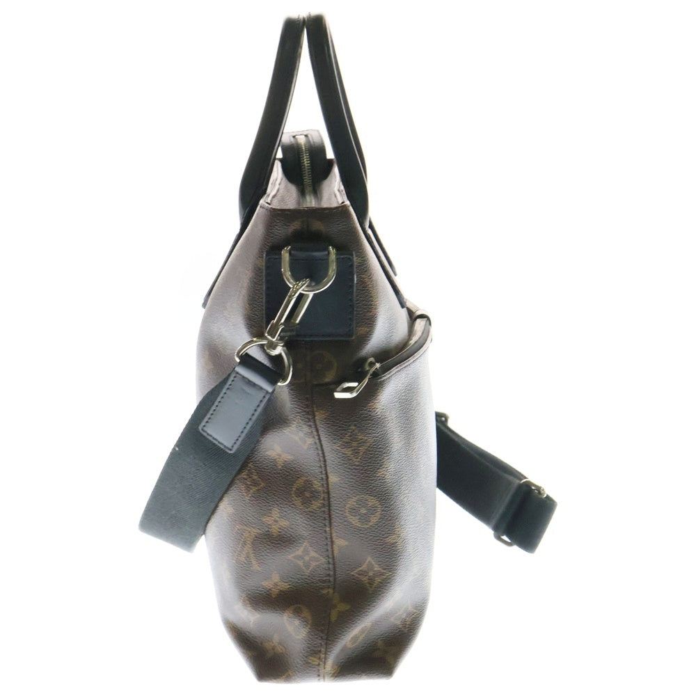 LOUIS VUITTON(ルイヴィトン) モノグラム マカサー7DW 2WAY レザーショルダーバッグ ハンドバッグ ブラウン レディース M61288