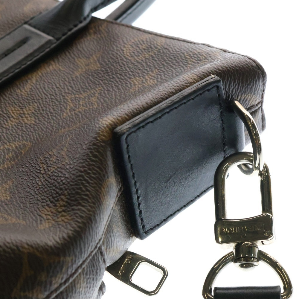 LOUIS VUITTON(ルイヴィトン) モノグラム マカサー7DW 2WAY レザーショルダーバッグ ハンドバッグ ブラウン レディース M61288
