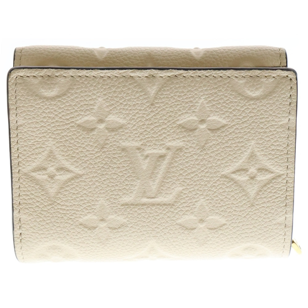 LOUIS VUITTON(ルイヴィトン) モノグラム アンプラント ポルトフォイユ メティス コンパクトウォレット コインケース 三つ折り財布 アイボリー ゴールド金具 レザー M81071