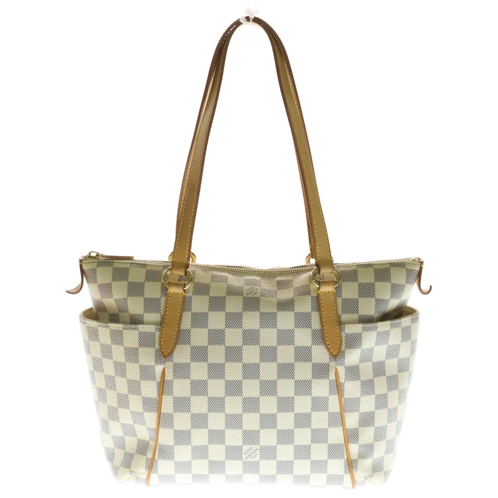 LOUIS VUITTON(ルイヴィトン) トータリーPM ダミエアズール トートバッグ ゴールド金具 ホワイト N51261