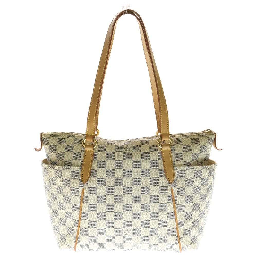LOUIS VUITTON(ルイヴィトン) トータリーPM ダミエアズール トートバッグ ゴールド金具 ホワイト N51261