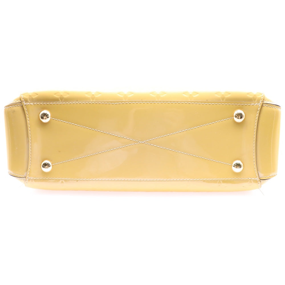 LOUIS VUITTON(ルイヴィトン) モンテーニュMM モノグラム ヴェルニ パテントレザー 2WAYハンド ショルダーバッグ ゴールド金具 イエロー M50169