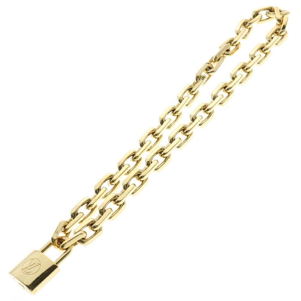 LOUIS VUITTON(ルイヴィトン) コリエ LV エッジ カデナ ネックレス ペンダント チェーン ゴールド GP MP2993