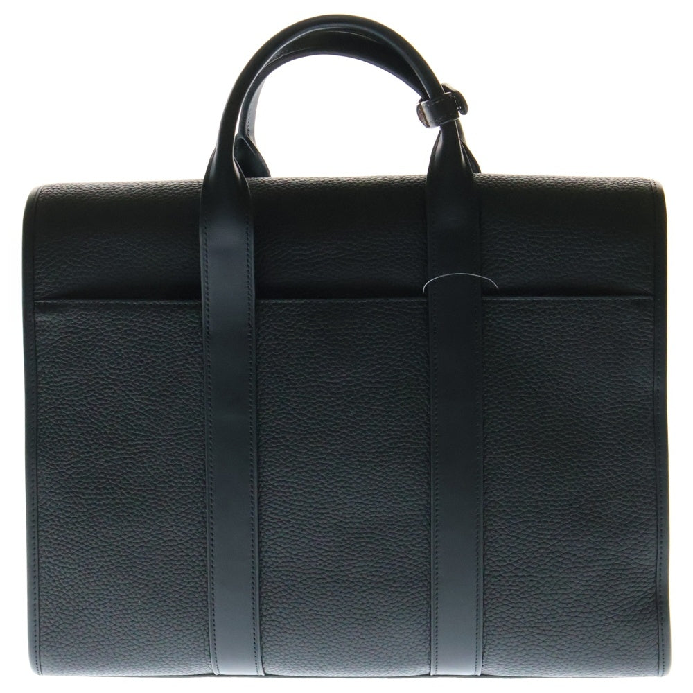 COACH(コーチ) ゴッサム ポートフォリオ レザー 2WAY ハンド ショルダー ビジネスバッグ ブリーフケース ガンメタ金具 ブラック C5318