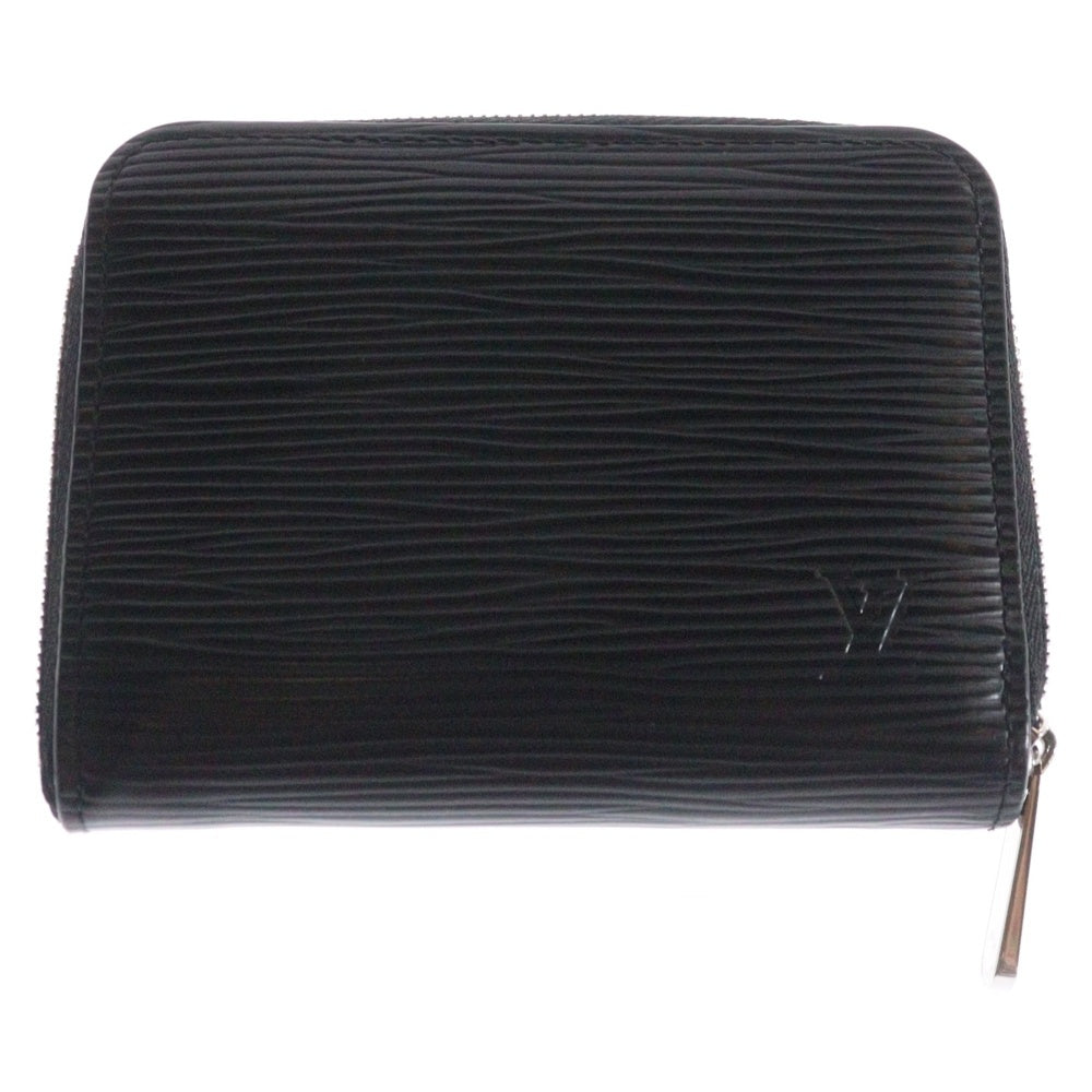 LOUIS VUITTON(ルイヴィトン) エピ ジッピーコインパース コインケース 財布 ウォレット ブラック ノワール シルバー金具 M60152