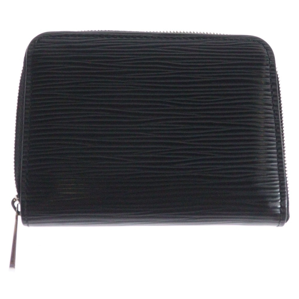 LOUIS VUITTON(ルイヴィトン) エピ ジッピーコインパース コインケース 財布 ウォレット ブラック ノワール シルバー金具 M60152