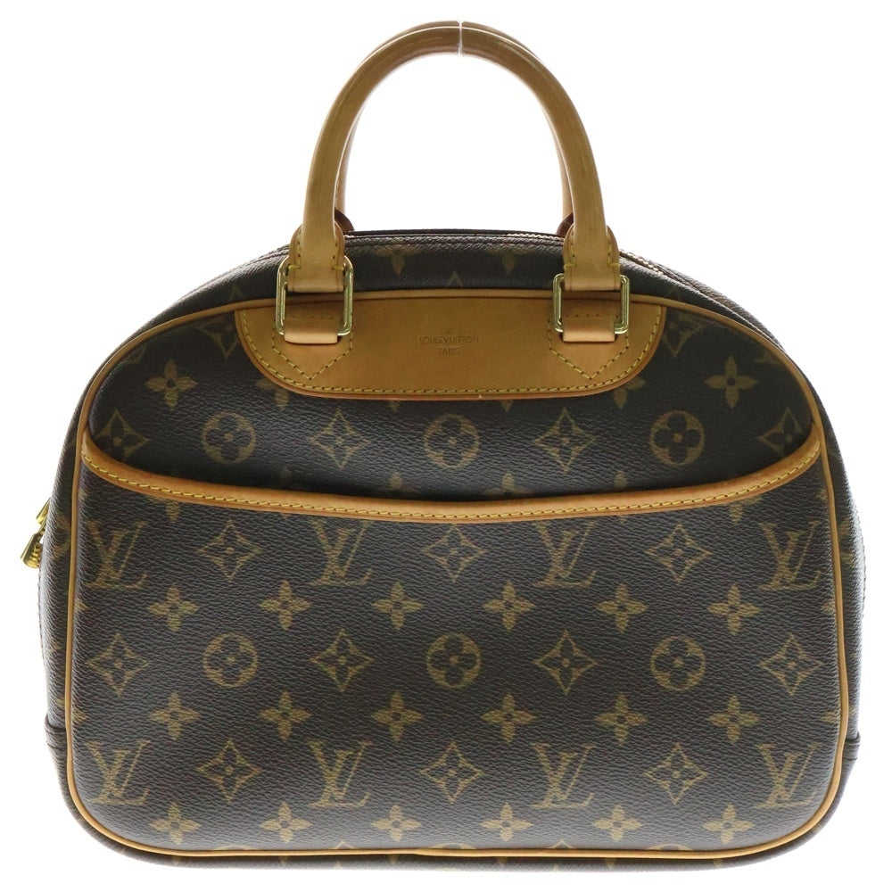 LOUIS VUITTON(ルイヴィトン) モノグラム トゥルービル ハンドバッグ ブラウン ゴールド金具 M42228