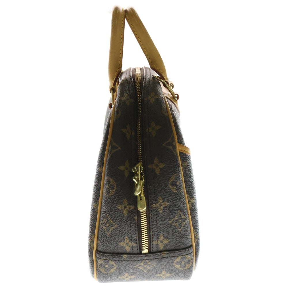 LOUIS VUITTON(ルイヴィトン) モノグラム トゥルービル ハンドバッグ ブラウン ゴールド金具 M42228