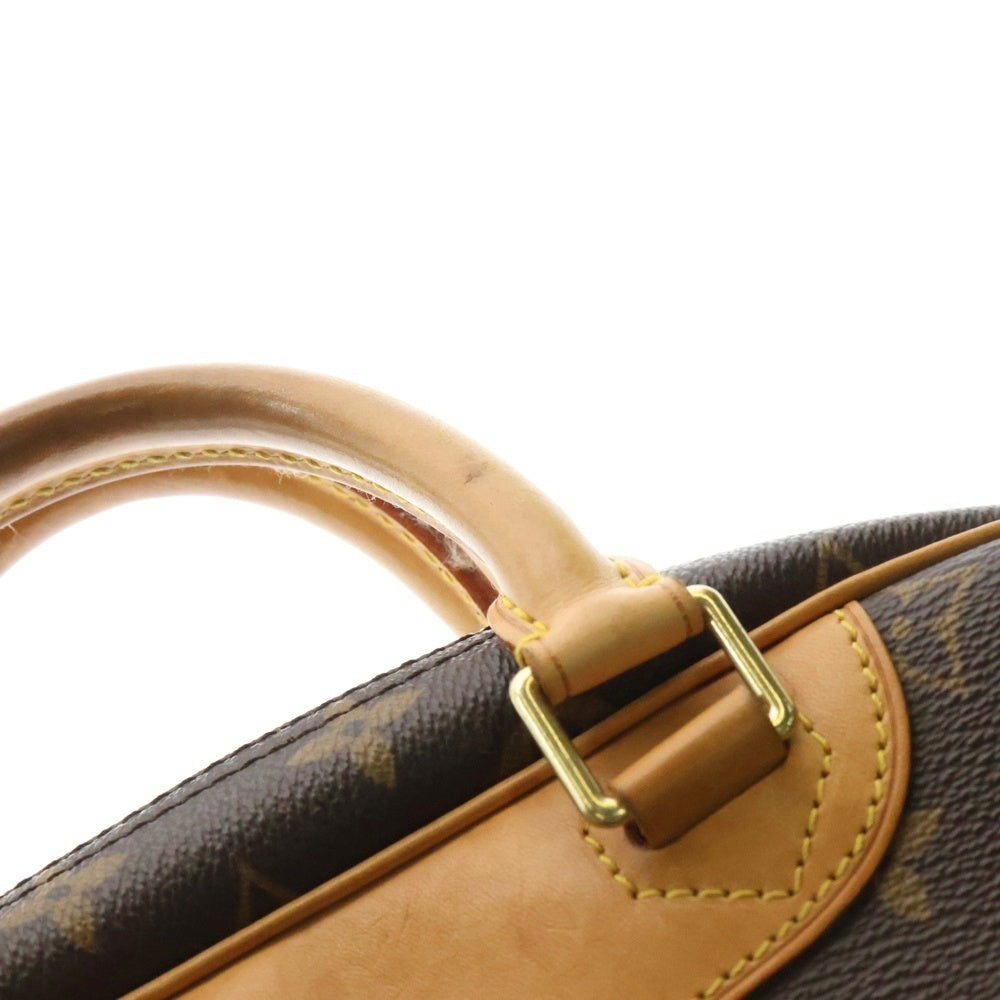LOUIS VUITTON(ルイヴィトン) モノグラム トゥルービル ハンドバッグ ブラウン ゴールド金具 M42228