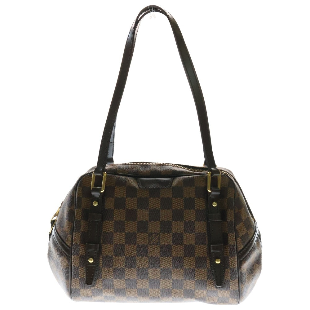 LOUIS VUITTON(ルイヴィトン) ダミエ リヴィントンPM ハンドバッグ ブラウン ゴールド金具 N41157