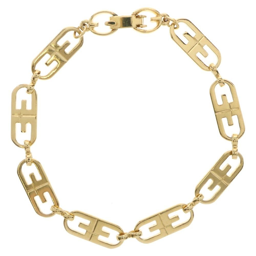 GIVENCHY(ジバンシィ) ロゴ ブレスレット シグネチャー ゴールド GP