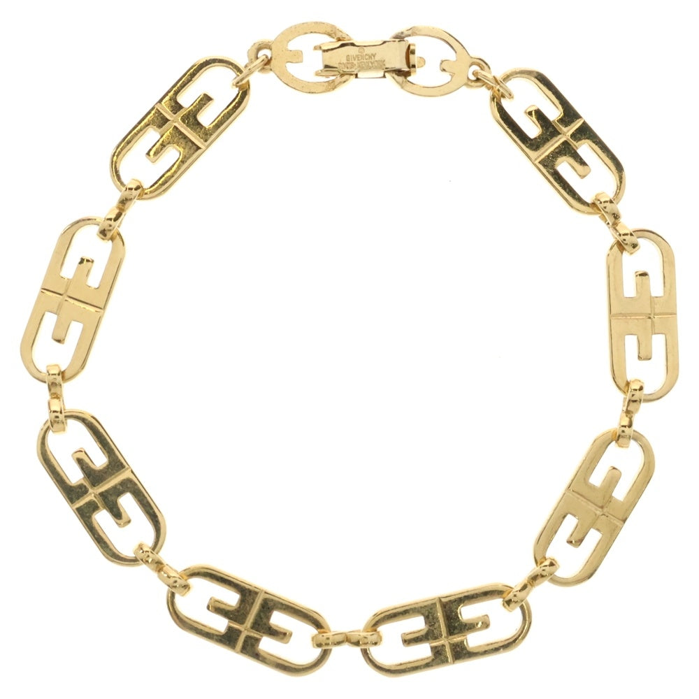 GIVENCHY(ジバンシィ) ロゴ ブレスレット シグネチャー ゴールド GP