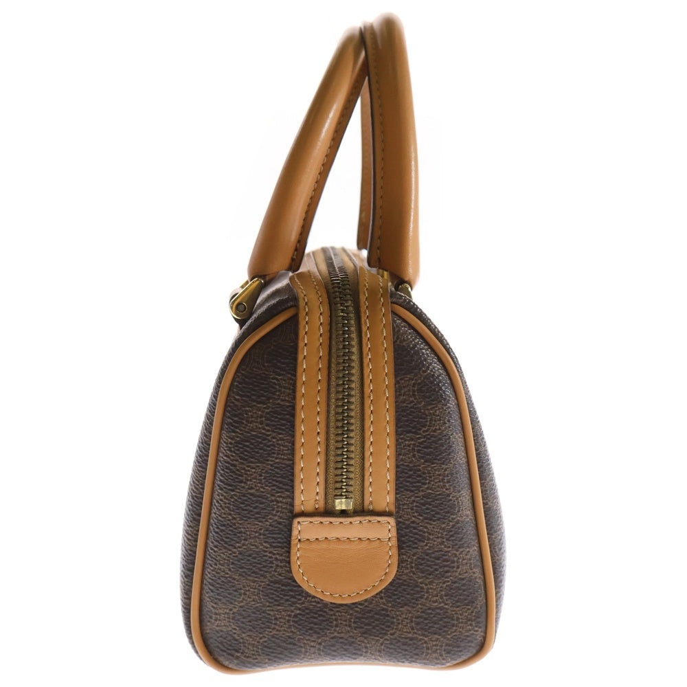 CELINE 　マカダム ハンドバッグ ミニボストン ブラウン 11541342.jpg